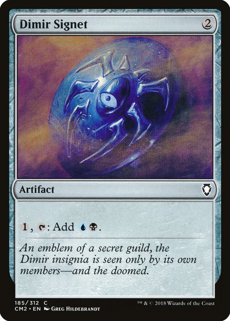 Dimir Signet (185) - Commander Anthology Volume II (CM2)