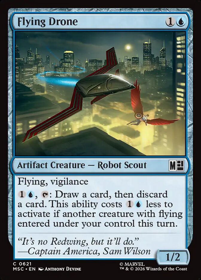 Flying Drone (621) - Marvel Super Heroes Commander (MSC)