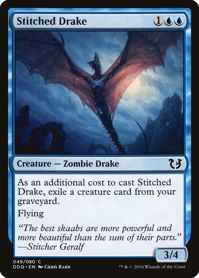 Stitched Drake (49) - Duel Decks: Blessed vs. Cursed (DDQ)