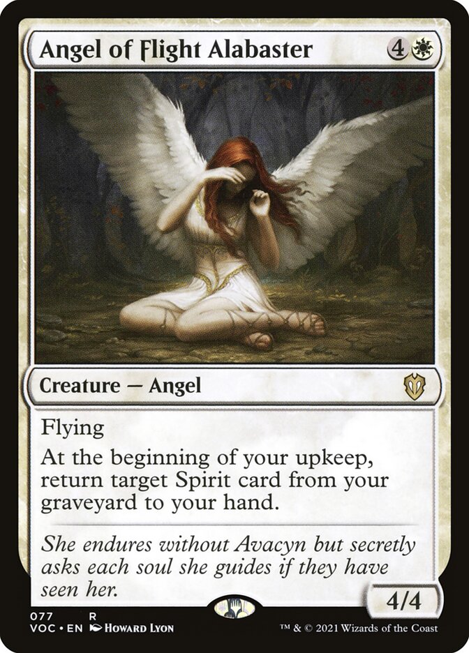 Angel of Flight Alabaster (77) - Crimson Vow Commander (VOC)
