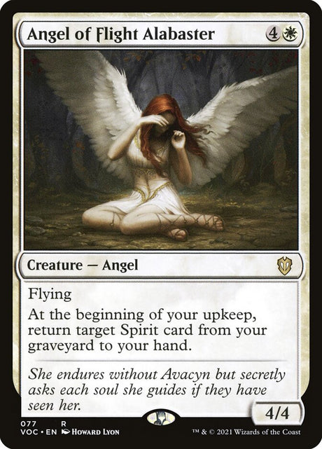Angel of Flight Alabaster (77) - Crimson Vow Commander (VOC)