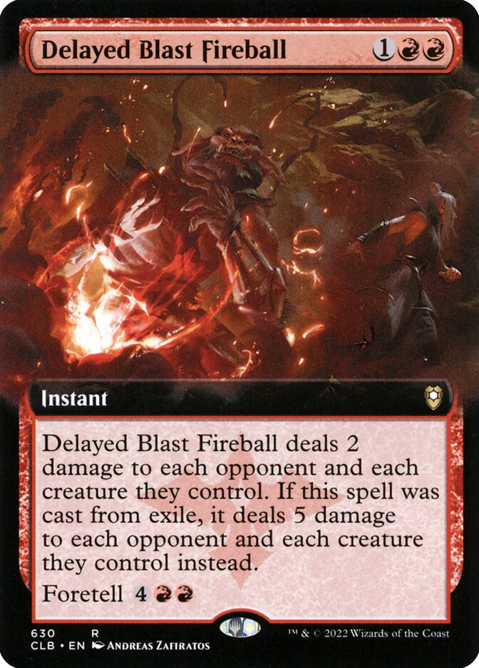 Delayed Blast Fireball (630) - Commander Legends: Battle for Baldur's Gate (CLB)