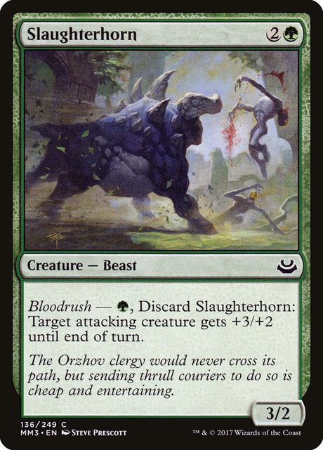 Slaughterhorn (136) - Modern Masters 2017 (MM3)