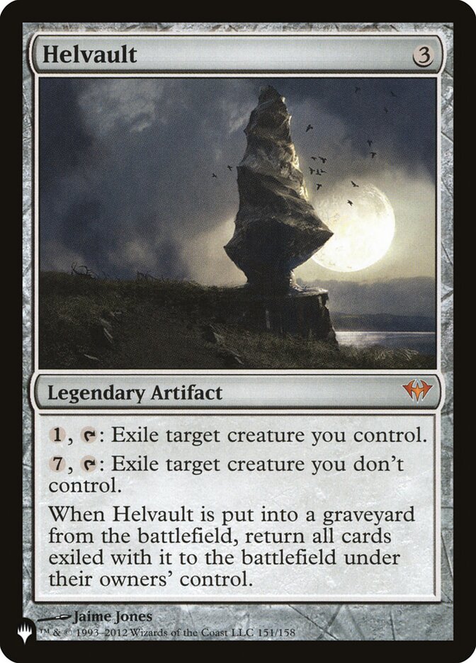 Helvault (DKA-151) - The List (PLST)