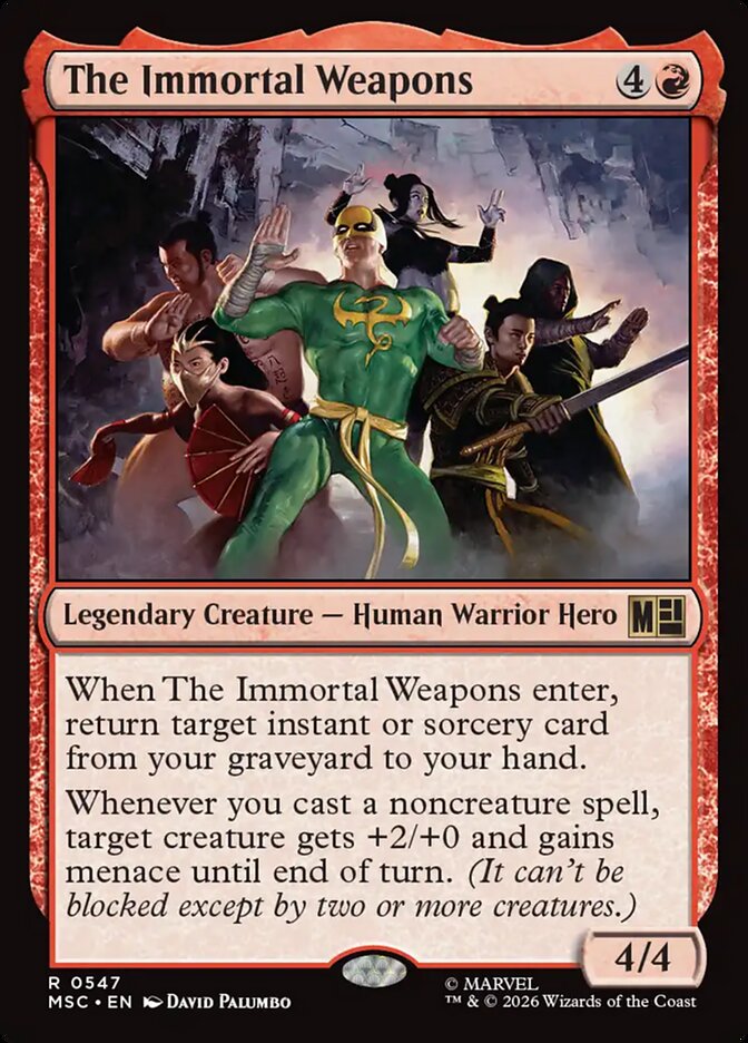 The Immortal Weapons (547) - Marvel Super Heroes Commander (MSC)