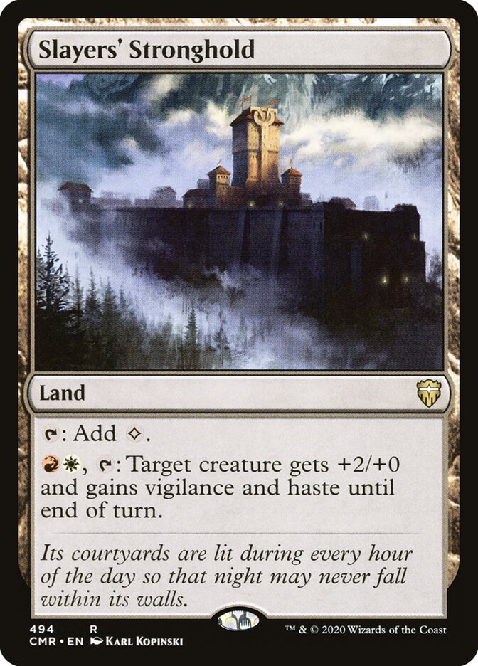 Slayers' Stronghold (494) - Commander Legends (CMR)