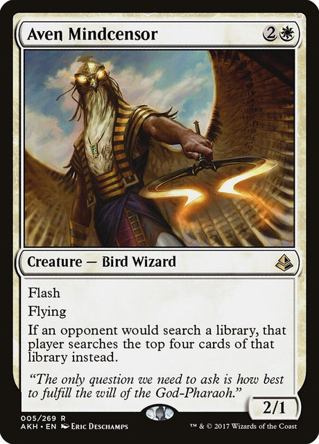 Aven Mindcensor (5) - Amonkhet (AKH)