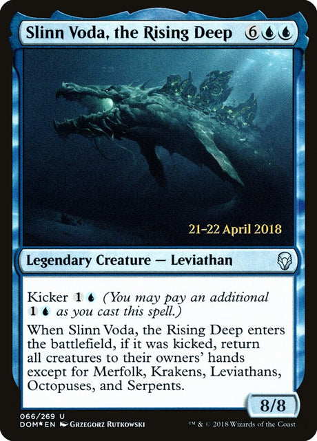 Slinn Voda, the Rising Deep (66s) - Dominaria Promos (PDOM)
