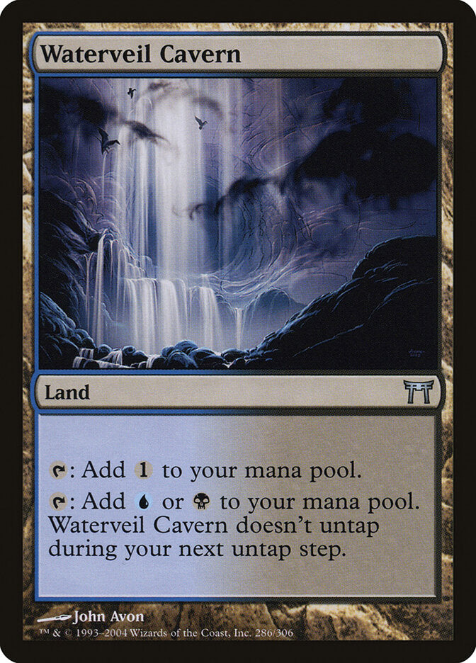 Waterveil Cavern (286) - Champions of Kamigawa (CHK)