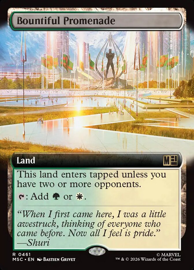 Bountiful Promenade (461) - Marvel Super Heroes Commander (MSC)