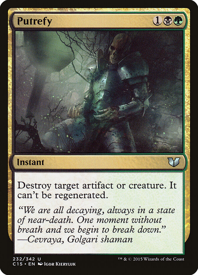 Putrefy (232) - Commander 2015 (C15)