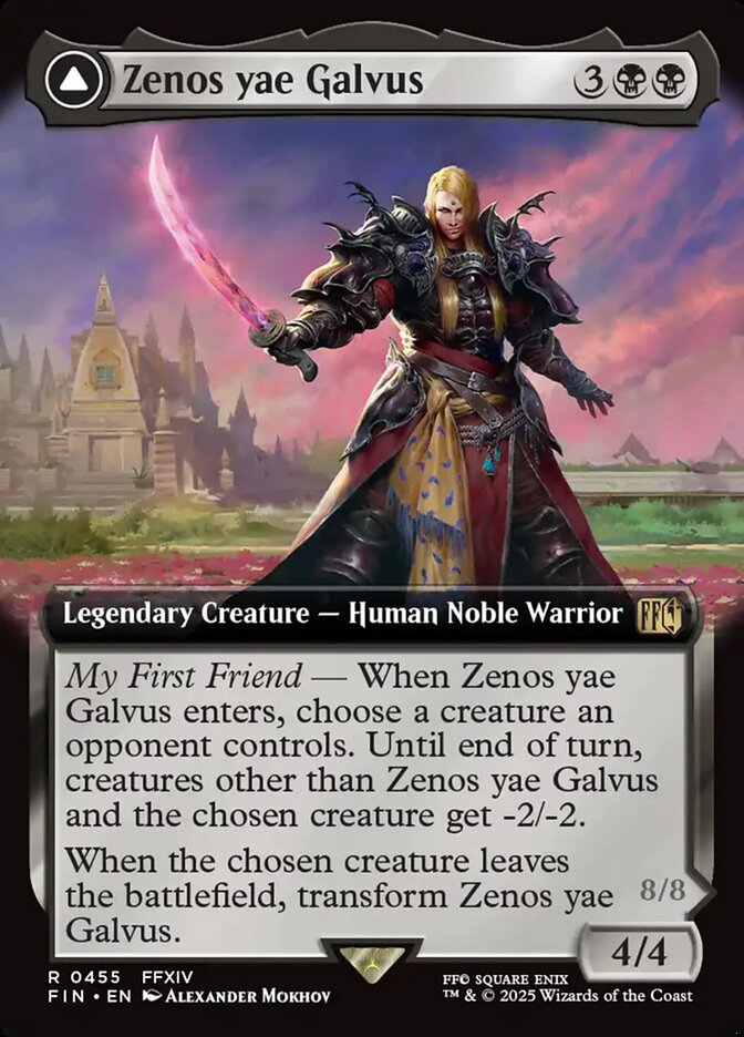 Zenos yae Galvus // Shinryu, Transcendent Rival (455) - [Extended Art] Final Fantasy (FIN)