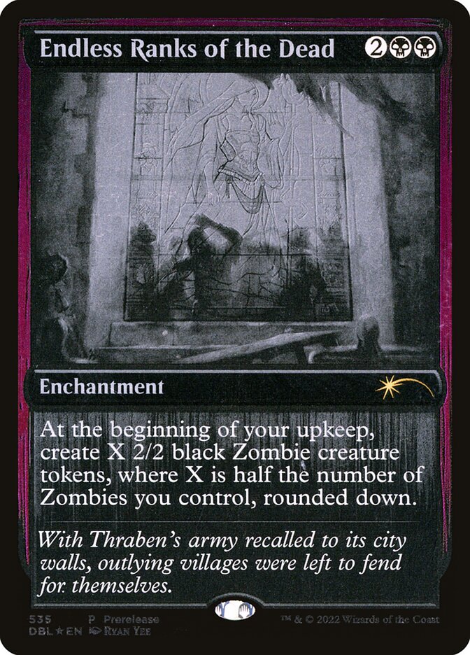 Endless Ranks of the Dead - [Foil, Promo] Innistrad: Double Feature (DBL)