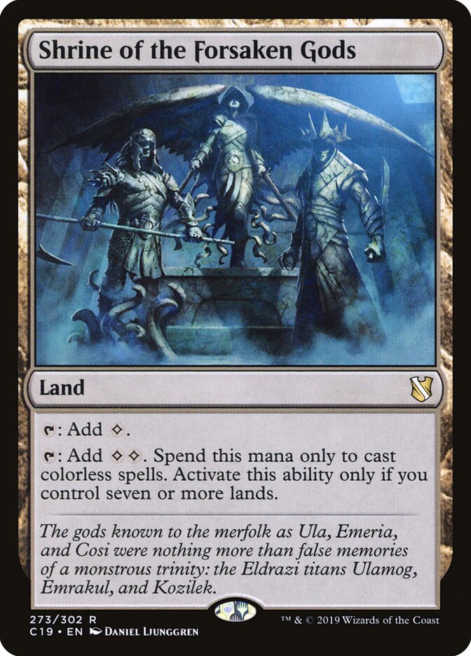 Shrine of the Forsaken Gods (273) - Commander 2019 (C19)