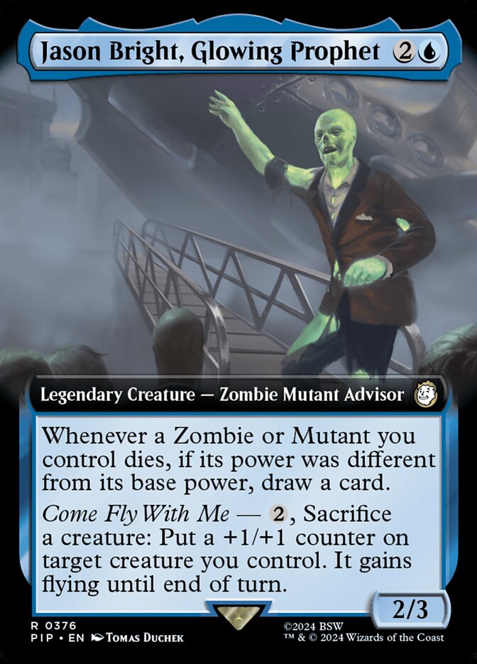 Jason Bright, Glowing Prophet - [Extended Art] Fallout (PIP)