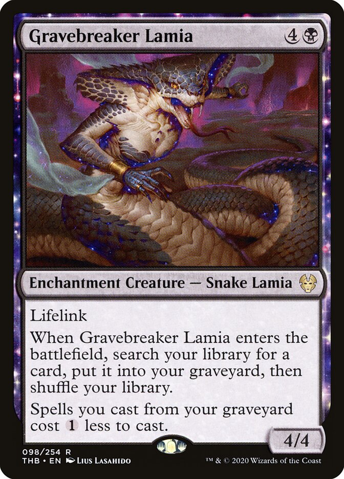 Gravebreaker Lamia (98) - Theros Beyond Death (THB)