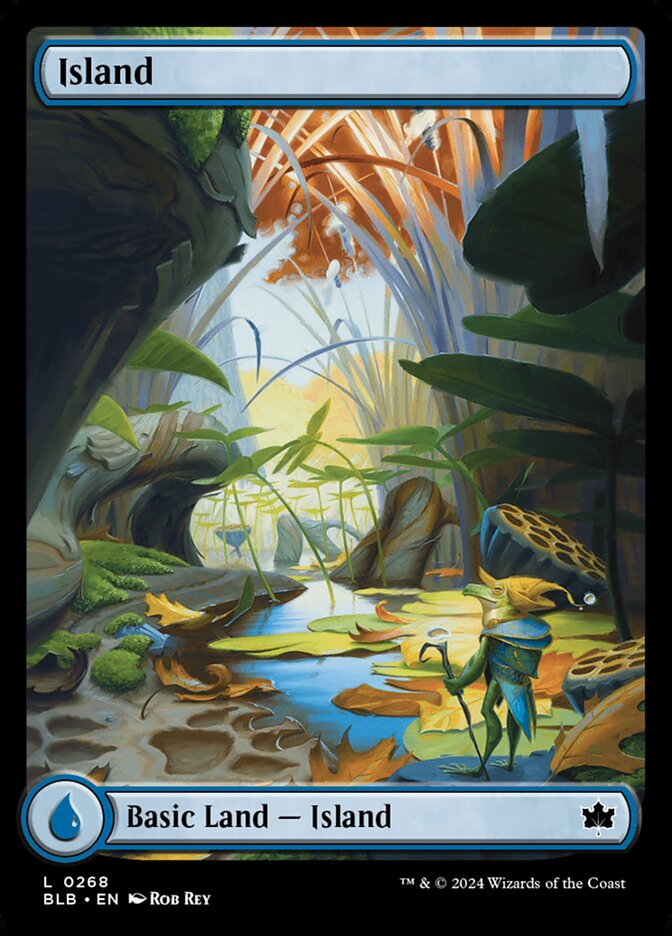 Island (268) - [Full Art] Bloomburrow (BLB)