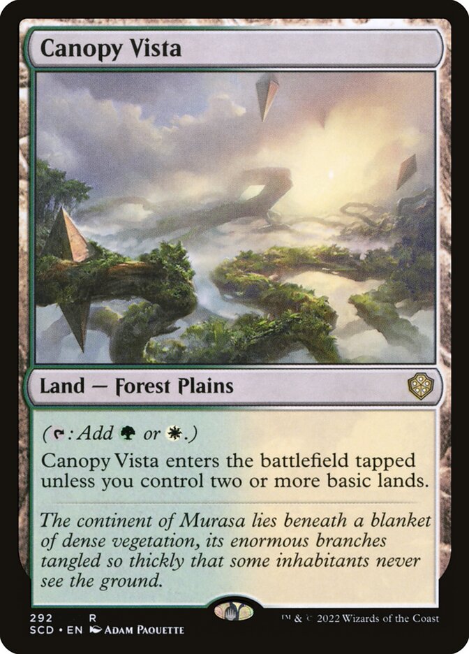 Canopy Vista (292) - Starter Commander Decks (SCD)