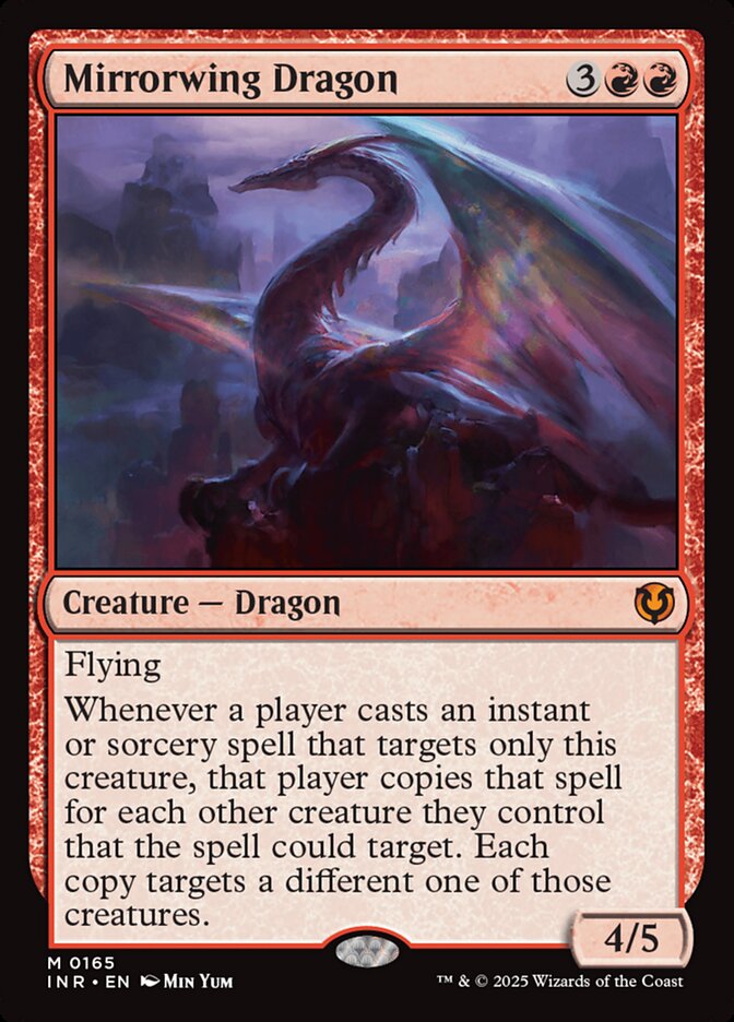 Mirrorwing Dragon - [Foil] Innistrad Remastered (INR)