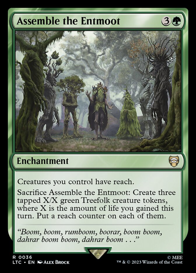 Assemble the Entmoot (36) - Tales of Middle-earth Commander (LTC)
