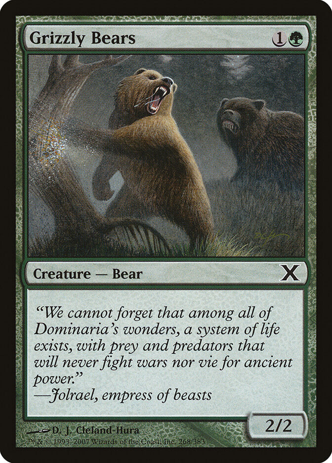 Grizzly Bears (268) - Tenth Edition (10E)