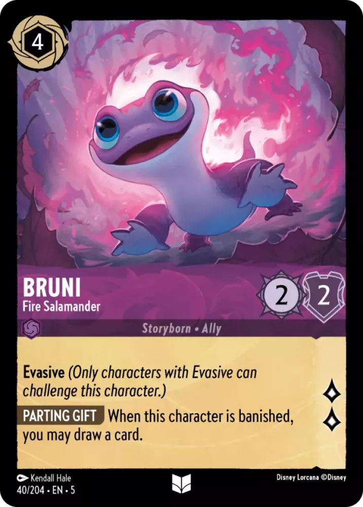 Bruni - Fire Salamander - [Foil] Shimmering Skies (5)