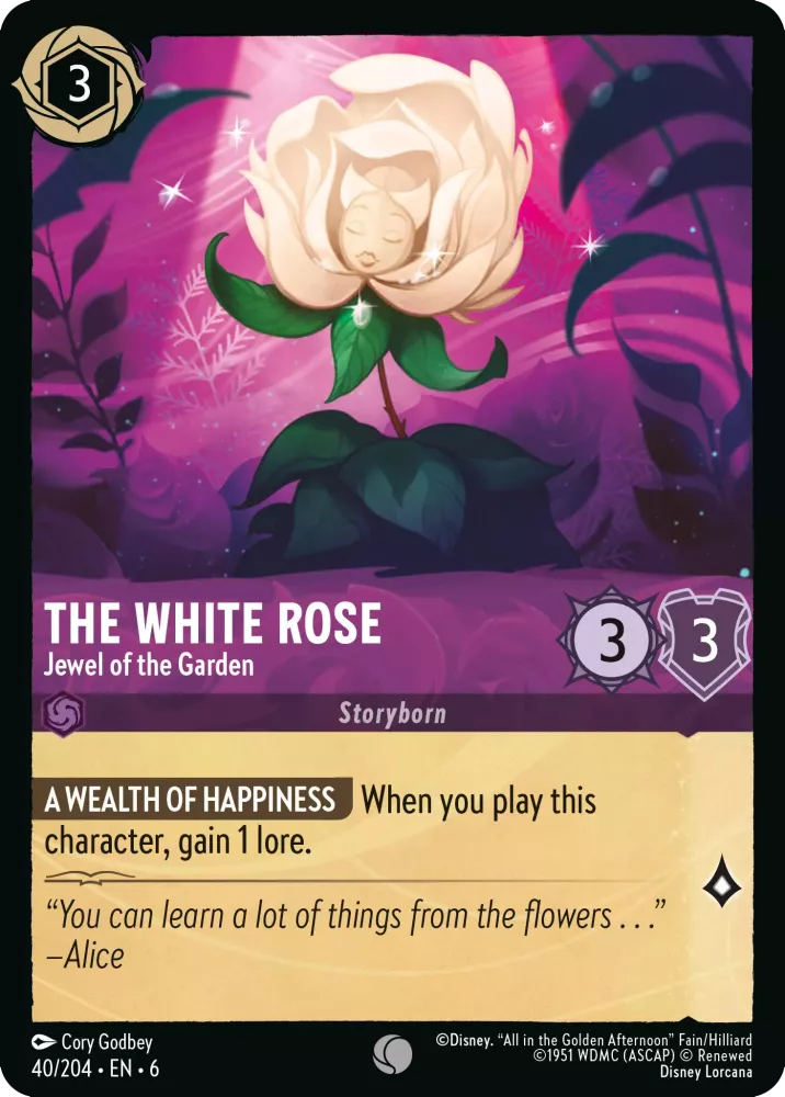 The White Rose - Jewel of the Garden - [Foil] Azurite Sea (6)