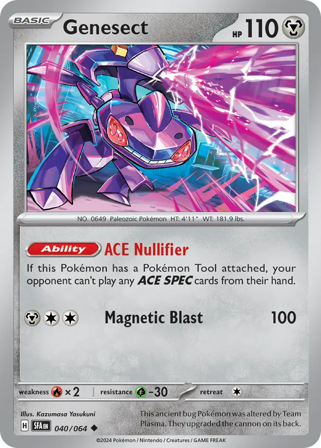 Genesect (40/64) - [Reverse Holo] Shrouded Fable (SFA)