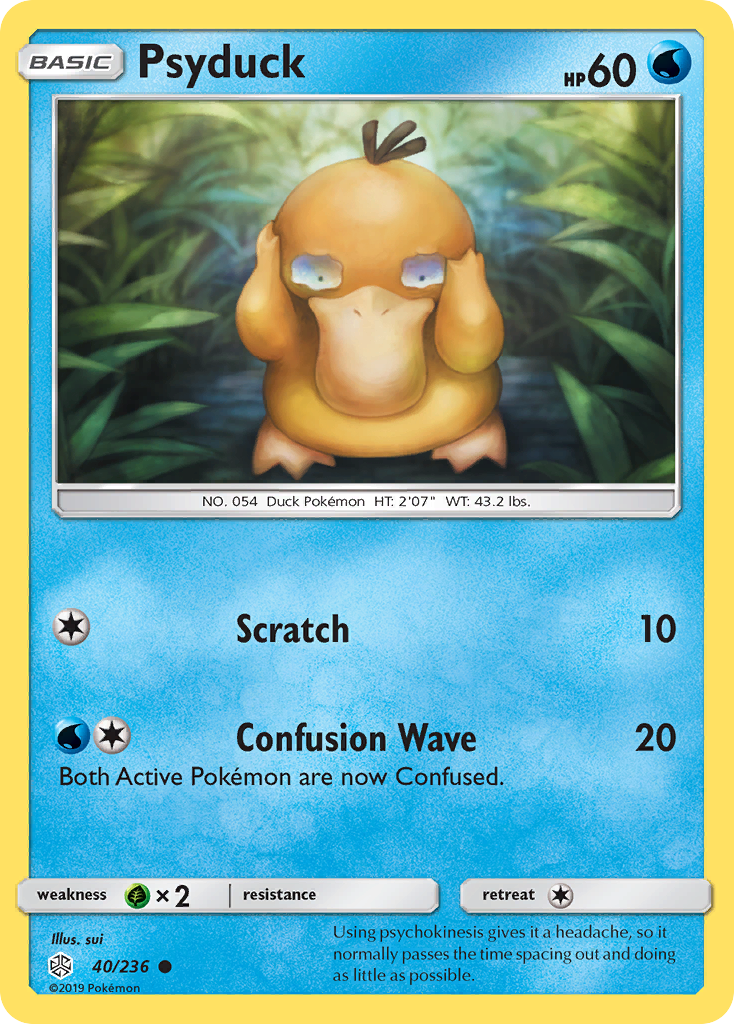 Psyduck (40/236) - Cosmic Eclipse (CEC)