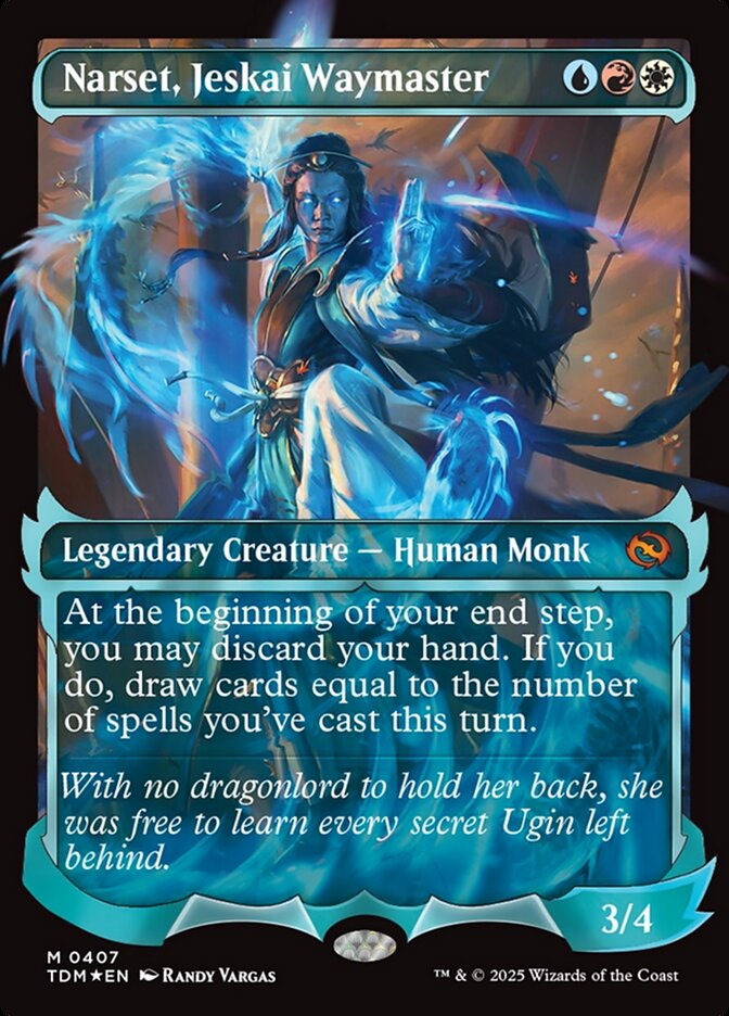 Narset, Jeskai Waymaster (407) - Tarkir: Dragonstorm (TDM)