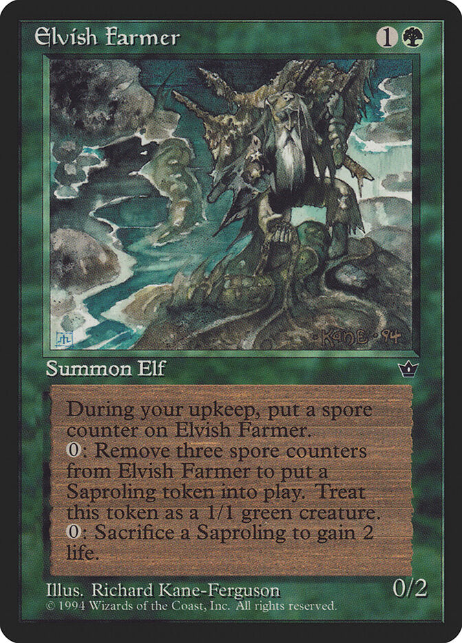 Elvish Farmer (66) - Fallen Empires (FEM)