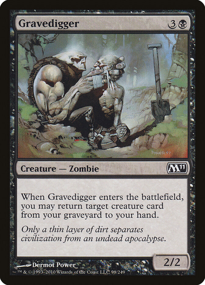 Gravedigger (98) - Magic 2011 (M11)