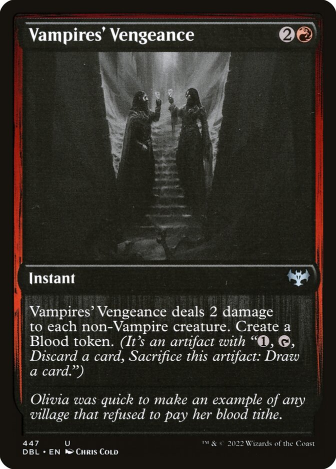 Vampires' Vengeance - [Foil] Innistrad: Double Feature (DBL)