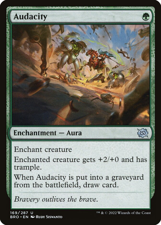 Audacity (169) - The Brothers' War (BRO)