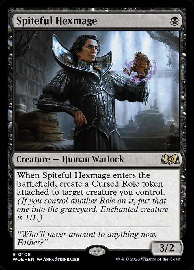 Spiteful Hexmage (108) - Wilds of Eldraine (WOE)
