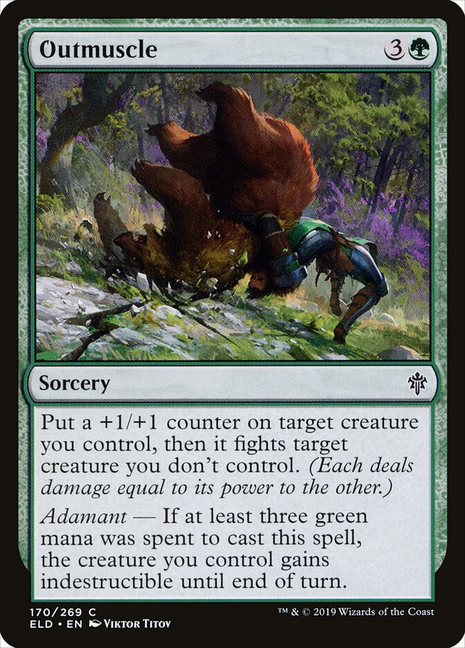 Outmuscle (170) - Throne of Eldraine (ELD)