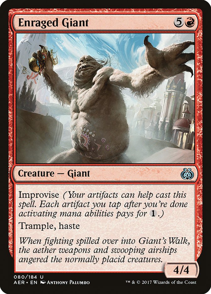 Enraged Giant (80) - Aether Revolt (AER)