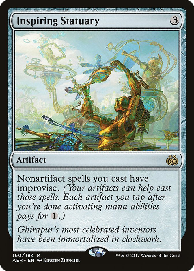 Inspiring Statuary (160) - Aether Revolt (AER)