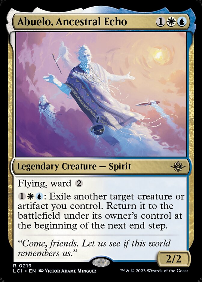 Abuelo, Ancestral Echo (219) - The Lost Caverns of Ixalan (LCI)