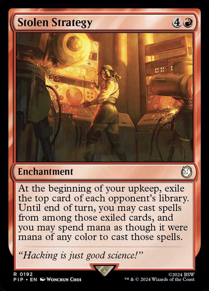 Stolen Strategy - [Foil] Fallout (PIP)