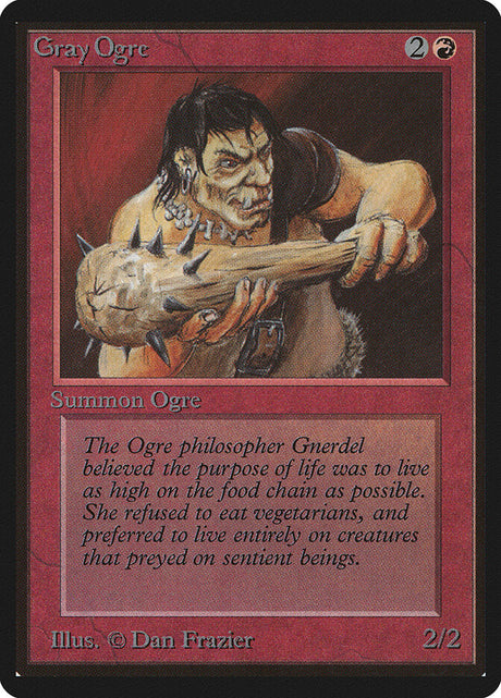 Gray Ogre (157) - Limited Edition Beta (LEB)
