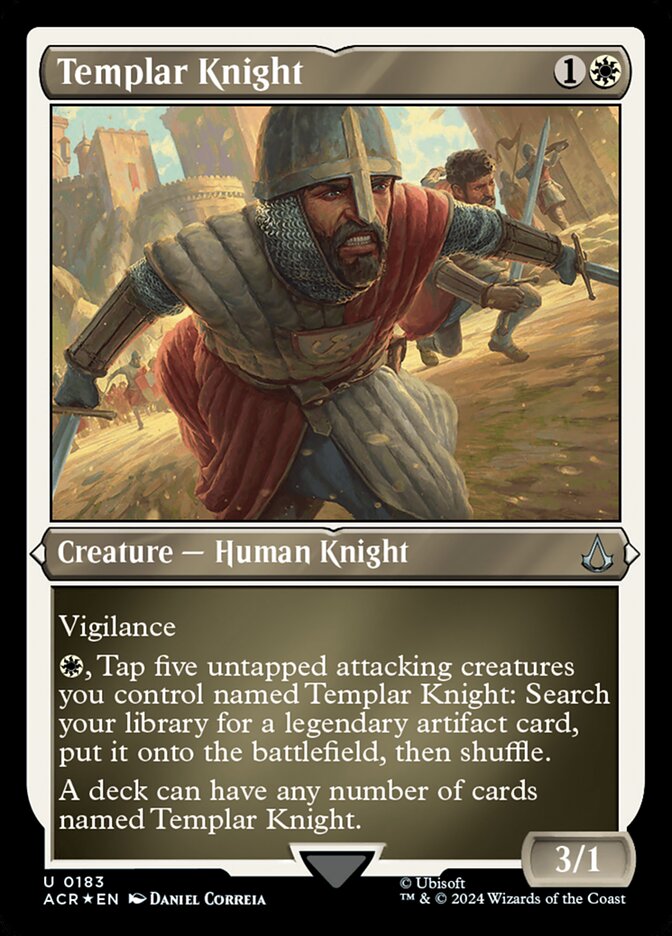 Templar Knight - [Etched Foil] Assassin's Creed (ACR)