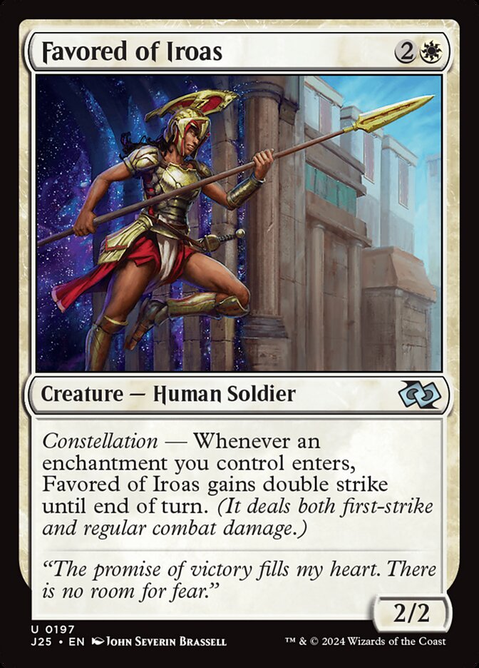 Favored of Iroas (197) - Foundations Jumpstart (J25)