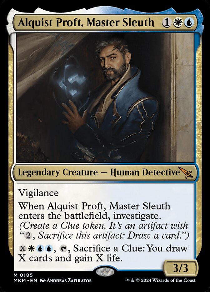 Alquist Proft, Master Sleuth (185) - Murders at Karlov Manor (MKM)