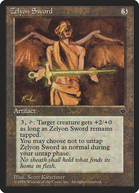 Zelyon Sword (91) - Fallen Empires (FEM)