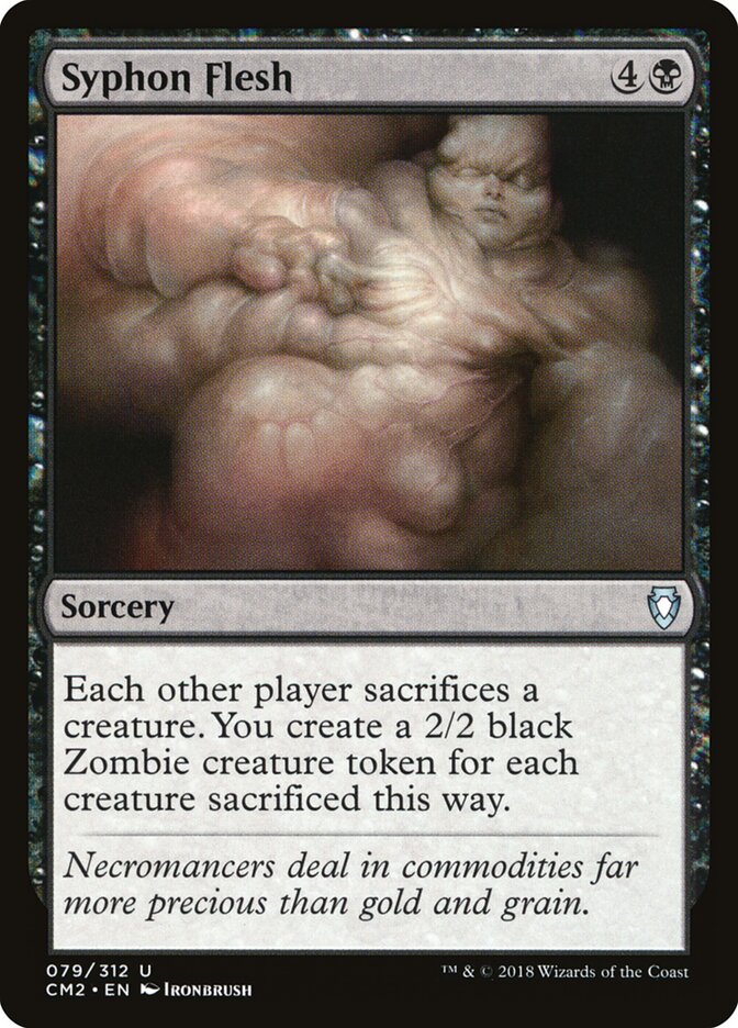Syphon Flesh (79) - Commander Anthology Volume II (CM2)