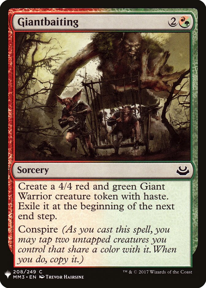 Giantbaiting (MM3-208) - The List (PLST)