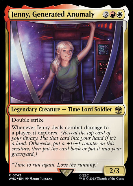 Jenny, Generated Anomaly (742) - Doctor Who (WHO)