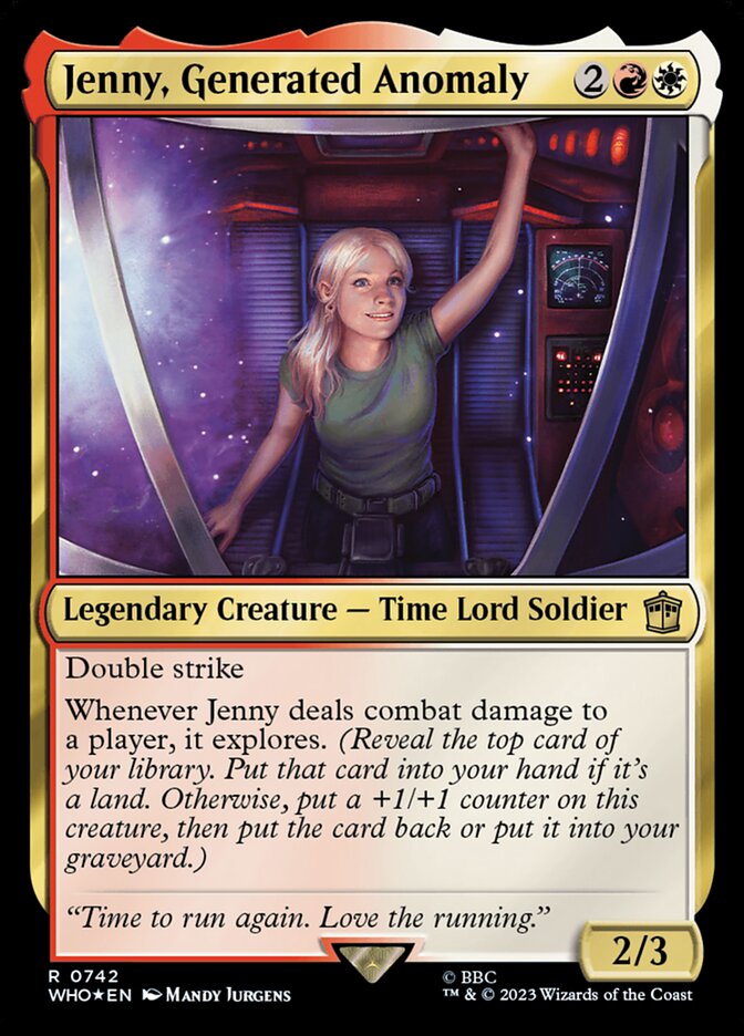 Jenny, Generated Anomaly (742) - Doctor Who (WHO)