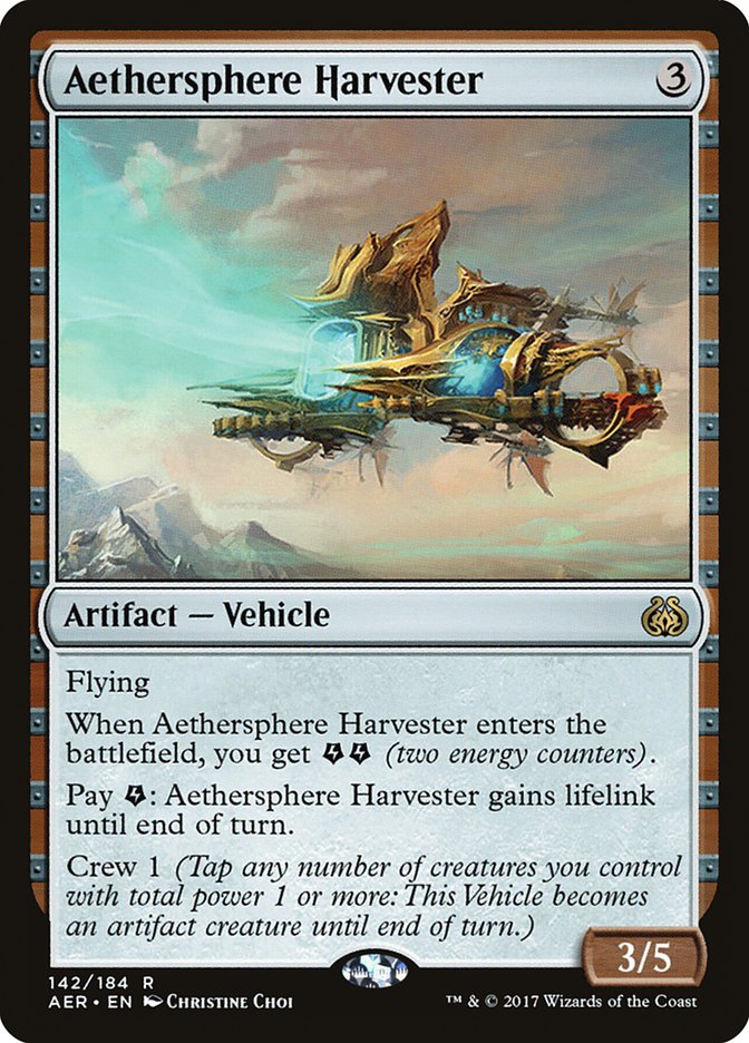 Aethersphere Harvester (142) - Aether Revolt (AER)